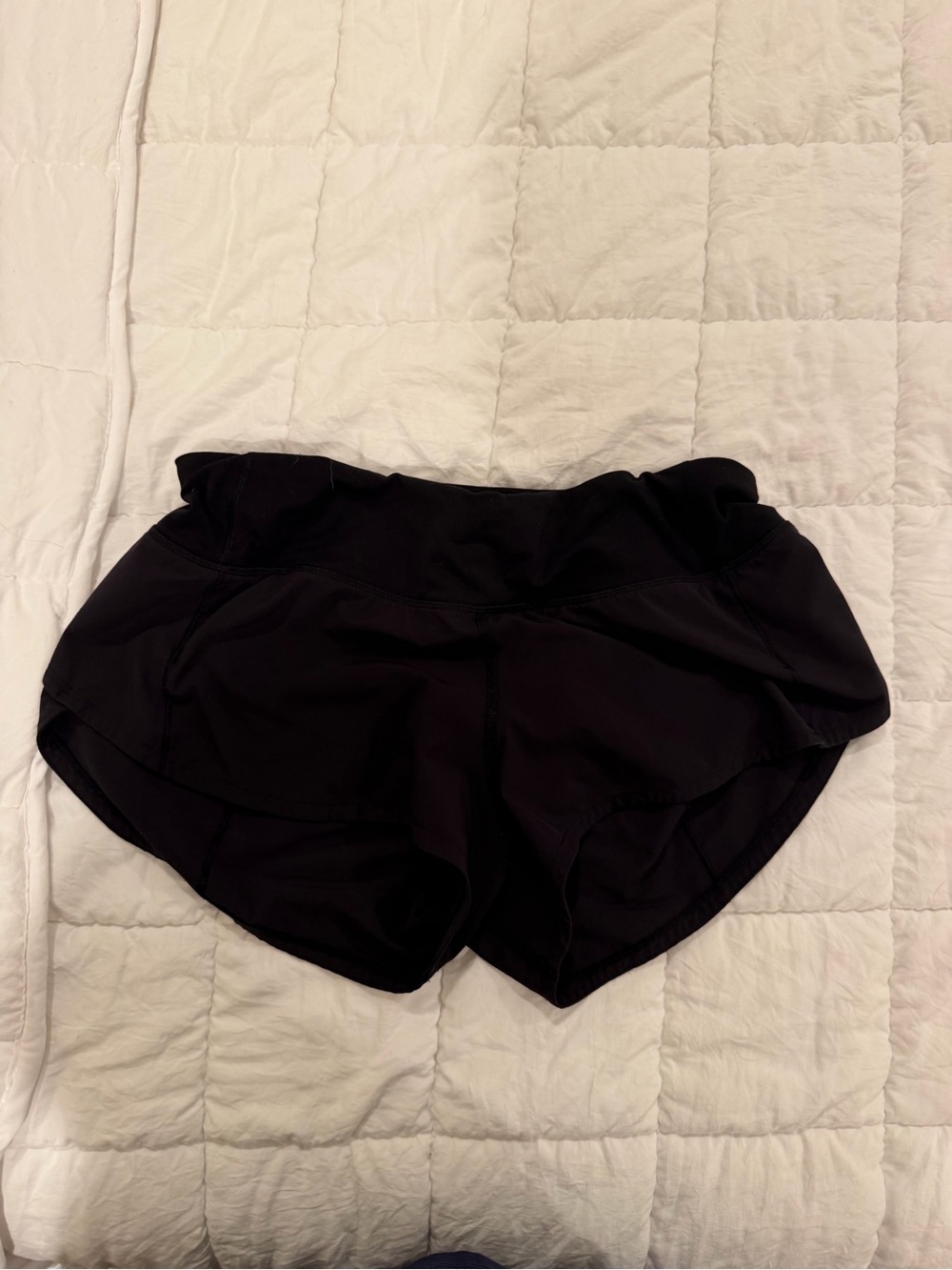 lululemon athletica Black Women's Layered Running Shorts